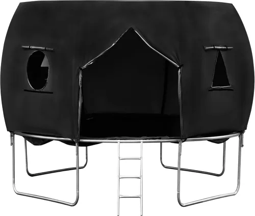MARGAR Tienda de campaña para cama elástica de 14 pies (solo tienda), apta para 8 postes curvos, trampolín de tela Oxford, resistente a desgarros,