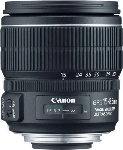 Canon EF-S 0.591-3.346 in f/3.5-5.6 es el objetivo de zoom estándar USM UD para cámaras réflex digitales Canon