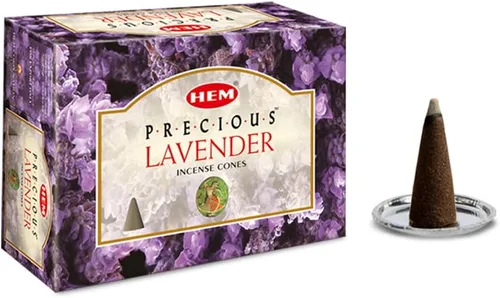Miniatura 22 de HEM Conos de incienso de incienso (paquete de 12-120 unidades) Aroma de larga duración para positividad, alivio del estrés, purificador de aire
