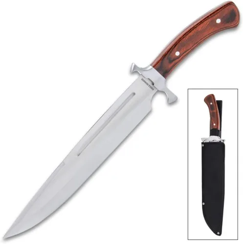 Miniatura 3 de RIDGE RUNNER Denali Ridge - Cuchillo y funda para palillo de dientes, acero inoxidable de espiga completa