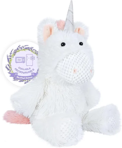 Miniatura 29 de SuzziPals Peluche de Mono Calentable y Enfriable, Almohadillas Térmicas de Peluche para Microondas para Calmar y Relajar, Juguetes de Peluche