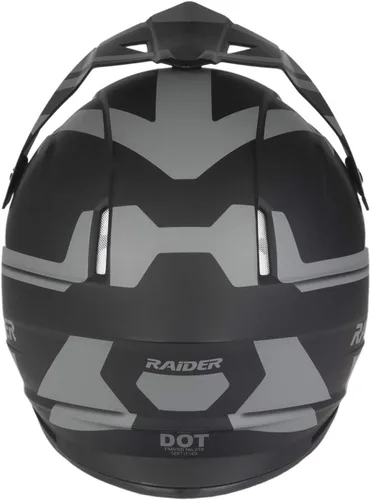 Miniatura 4 de Raider Off Road Z7 MX unisex para adultos (negro mate) (negro mate, talla M)