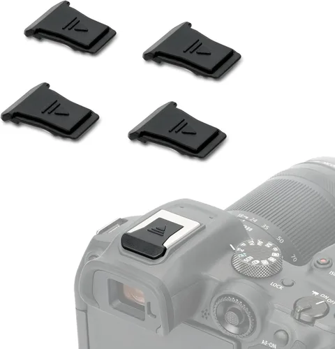 Miniatura 13 de 4 piezas de tapa protectora de zapata caliente para cámara Canon EOS R100 R5 R6 R RP M50 M5 DSLR EOS 1D 1DX 1Ds Series, 5D Mark IV III II 5DS 5DSR