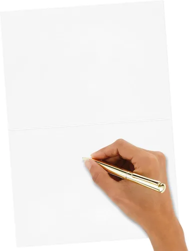 Miniatura 5 de Hallmark - Surtido de tarjetas de agradecimiento, lámina dorada sólida (24 notas de agradecimiento con sobres)