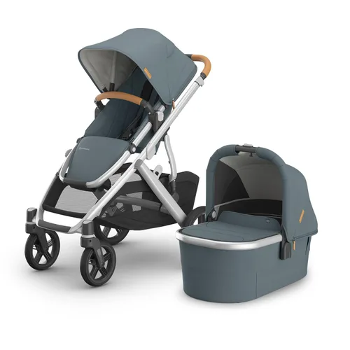 Miniatura 15 de UPPAbaby Vista V3 Cochecito - Sistema de Cochecito Individual a Doble de Tamaño Completo - Asiento para Niño, Protector contra Insectos, Protector
