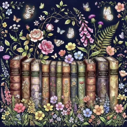 Rompecabezas de jardín de libro botánico para adultos de 1000 piezas, rompecabezas desafiantes para adultos, rompecabezas difícil e imposible para