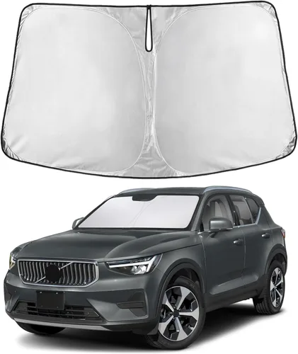 Miniatura 39 de EcoNour Parasol para parabrisas compatible con Hyundai Tucson 2016-2019 2020 2021, visera solar para parabrisas delantero y ventana, bloqueador