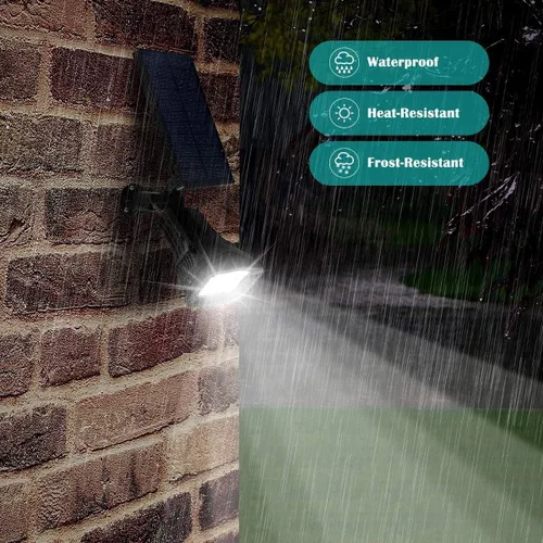 Miniatura 2 de URPOWER Luces solares para exteriores, focos solares ajustables para exteriores, focos solares 2 en 1, impermeables, luces solares para paisaje, luz