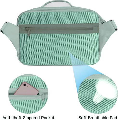 Miniatura 4 de MOSISO Bolsa de Hombro para Cámara Estuche Bandolera Cruzada, Bolso de Mano Acolchado Compacto para Fotografía DSLR/SLR/Sin Espejo con Cubierta