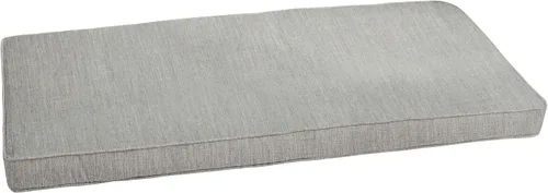 Miniatura 26 de Sorra Home CBENCH - Cojín de banco para interiores y exteriores, 60 pulgadas de ancho x 18 pulgadas de profundidad, color plateado fundido Sunbrella
