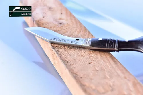 Miniatura 7 de GK&CO. Kukri House Kukri genuino - Hoja Cheetlange Kukri de 5 pulgadas, Khukuri auténtico de espiga completa hecha a mano en Nepal