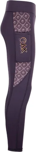 Miniatura 2 de AK AKRS 6057 - Mallas de equitación transpirables con agarre de silicona de asiento completo, color negro perla