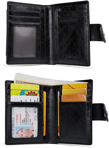 Miniatura 9 de BOSTANTEN Maletín de cuero para mujer, cartera de cuero para mujer