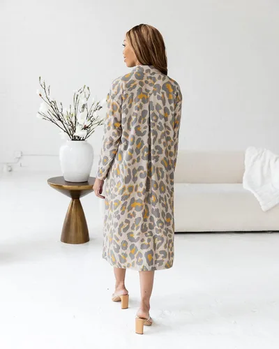 Miniatura 6 de The Drop Vestido con estampado de guepardo crema irlandés para mujer por victoriouslogan