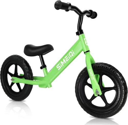 Miniatura 10 de Bicicleta de equilibrio de 12 pulgadas para niños y niñas de 2, 3, 4, 5 años de edad, sin pedal, caminar, equilibrio, entrenamiento, bicicleta