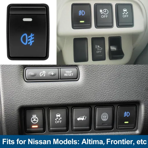 Miniatura 3 de Arnés de cableado de luz antiniebla H11 H8 para Nissan Altima Frontier Versa Sentra Rouge 2014-2023 con kit de interruptor de encendido/apagado