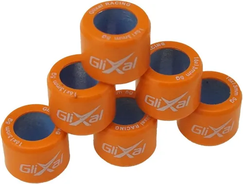 Miniatura 5 de Glixal ATKS-04010 juego de pesos para patines de alto rendimiento Racing Variador Rodillo 16x13mm 139QMB GY6 50cc - 100cc escúter, ciclomotor, todo
