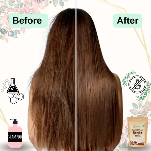 Miniatura 3 de Polvo Reetha para todo tipo de cabello (3.53 onzas)