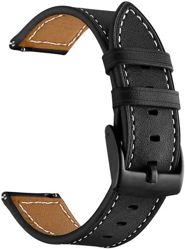 Correas de reloj de 0.866 in de piel compatibles con Fossil Men's Gen 6/5 1.732 in Carly/Julianna/Garrett, Galaxy Watch 3 1.772 in 1.811 in,