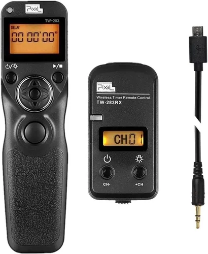 Miniatura 13 de Pixel Remote Timer TW283-L1 Temporizador de liberación de obturador remoto para Panasonic S5 S1 G95 G91 G90 G9 G10 G70 GH3 GH4 GH5 GH6 GX7 G85 G81