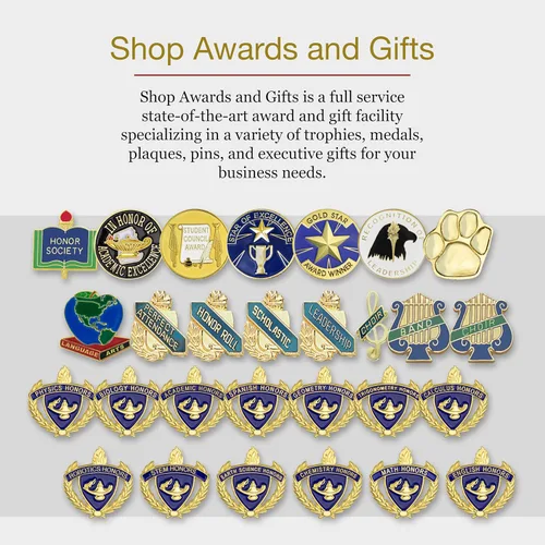 Miniatura 6 de SHOP AWARDS AND GIFTS Enamel Lapel Pins for Students Appreciation Reward Teacher Supplies Employees, Pack of 12, 3/4 Inch