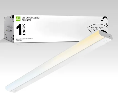 Miniatura 23 de ASD Iluminación LED para debajo del gabinete, 24 pulgadas, 12 W, 822 LM, luces regulables cableadas para debajo del gabinete para cocina, 3000