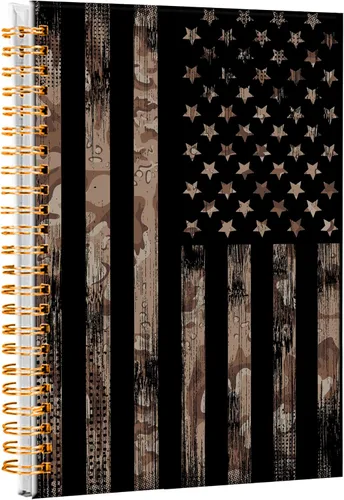 Miniatura 6 de iampanda Cuaderno de diario en espiral, encuadernación fuerte de doble alambre con papel de primera calidad para niñas y mujeres, 60 hojas A5 a