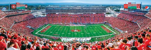 Miniatura 2 de Obras maestras NFL Estadio rompecabezas panorámica, 1000-Piece