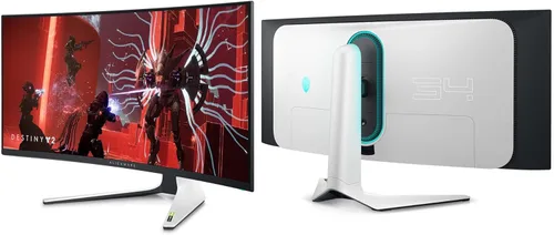 Miniatura 13 de Alienware - Monitor curvado para juegos Quantom Dot-OLED AW3423DW de 34.18 pulgadas, 3440 x 1440 píxeles a 175 Hz, curvatura 1800R, verdadero 0.1 ms