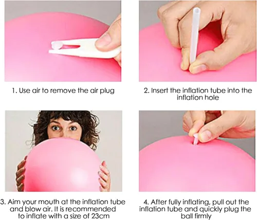 Miniatura 6 de Paquete de 3 pelotas de ejercicio pequeñas, minipelotas de pilates de 5.9 pulgadas, anti estallidos y antideslizantes, mini pelota de yoga