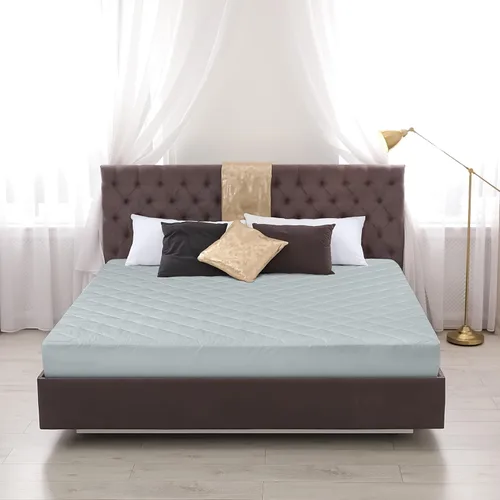 Miniatura 7 de Utopia Bedding - Cubrecolchón acolchado ajustado, protector y cubierta de colchón elástico con bolsillo profundo que se estira hasta 16 pulgadas