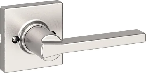 Miniatura 21 de Kwikset Casey - Manija de puerta de paso interior, palanca para puertas de armario y pasillo, manija reversible sin bloqueo, negro mate