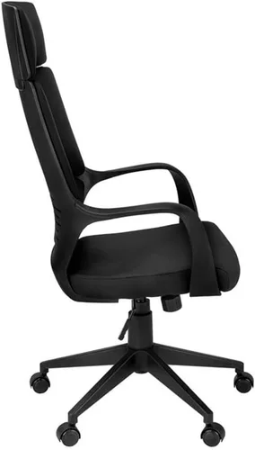 Miniatura 6 de Monarch Specialties Silla de oficina, color negro Tela negra/negro