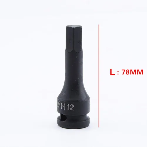 Miniatura 2 de Herramienta de toma de impacto hexagonal de 1/2" - Estuche de almacenamiento mejorado, 1 pieza - H4