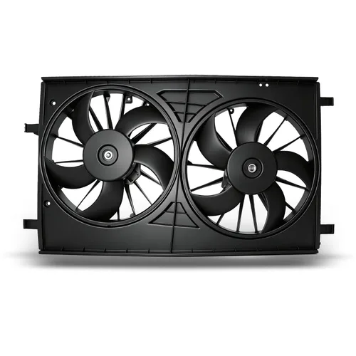 Ventilador de radiador 68031872AA 68031873AA Reemplazo para 200 07-14/Reemplazo para Compass 13-17/Reemplazo para Patriot 07-17/Reemplazo para
