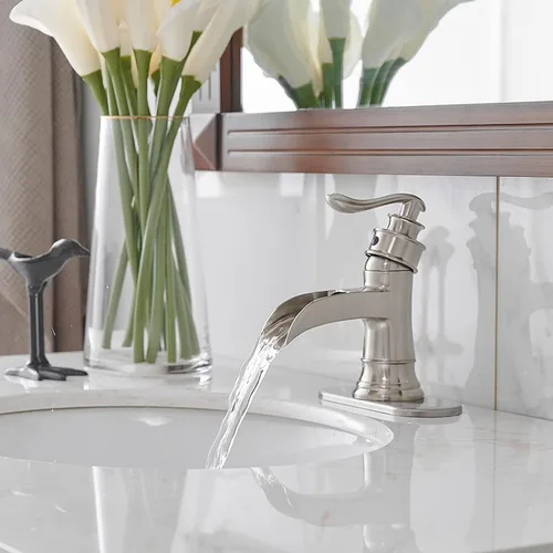 Miniatura 8 de BWE Grifo de baño cepillado níquel