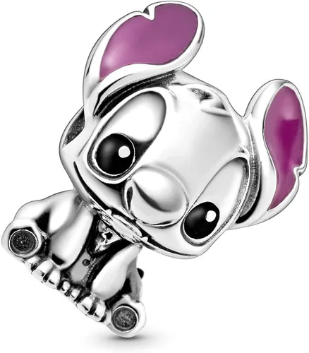 Miniatura 4 de EZ Tuxedo Dijes de dibujos animados de plata de ley 925, colección de joyas del arte de la animación para pulseras, Metal, Circonita cúbica