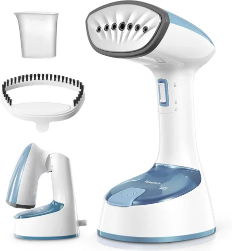 Reemix Vaporizador para ropa, diseño de mano plegable, removedor de arrugas, 0.71 oz/min fuerte penetrante, calentamiento rápido de 25 sec, para el