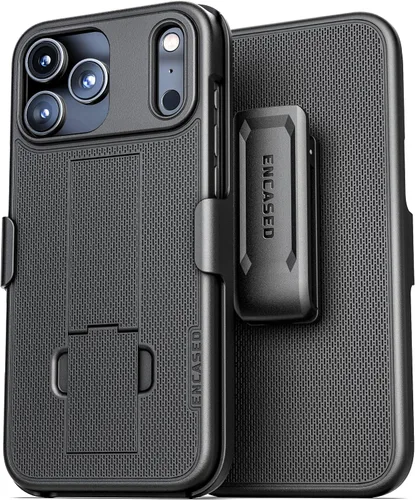 Miniatura 17 de Encased Funda para cinturón iPhone 11 con clip (Serie DuraClip) Funda ultradelgada con funda (Negro)