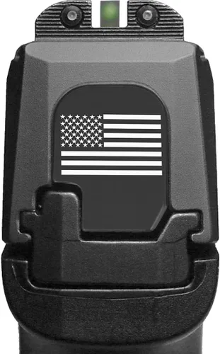 Miniatura 2 de NDZ Performance Tapa deslizante Placa trasera para Sig P365 P365X P365 XL P365 X Macro P365 Fusible 0.354 in .380 Grabado con Láser Aluminio en Negro