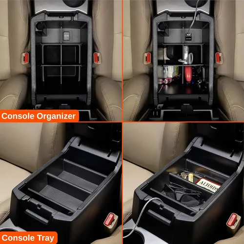Miniatura 2 de Vehicle OCD - Divisor de consola central y organizador de bandejas para Toyota 4Runner (2010-2024) - Fabricado en Estados Unidos