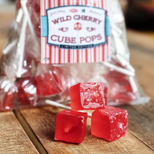 Miniatura 6 de Chupetas de Caramelo Duro en Cubo: Paquete de Chupetas con Sabor Envueltas Individualmente por Espeez - Paletas Cuadradas de Fiesta Estilo Antiguo