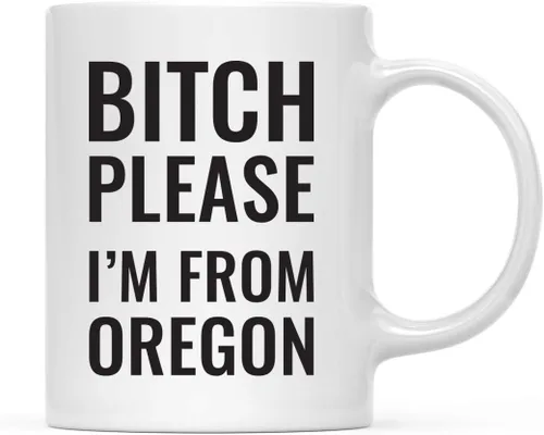 Miniatura 86 de Andaz Press Taza de café de 11 onzas, regalo de broma, Bitch Please I'm from Alabama, paquete de 1, incluye caja de regalo, divertidas ideas