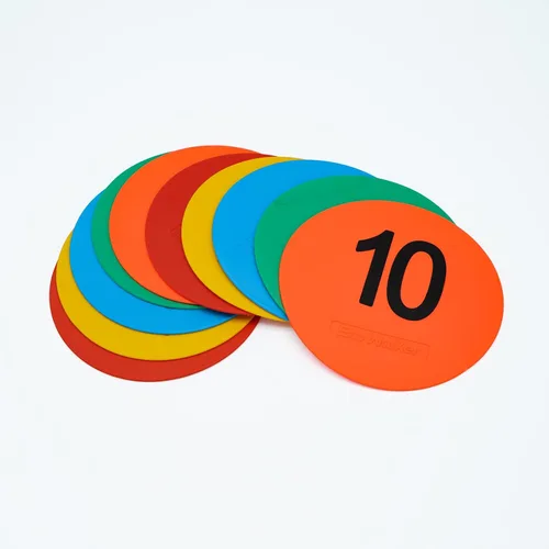 Miniatura 6 de Marcadores de punto de cono plano antideslizantes de 6 pulgadas para entrenamiento de agilidad de velocidad deportiva