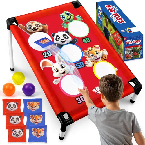 Miniatura 9 de TOY Life Bean Bag Toss Game, Carnival Party Games, Cornhole Set for Kids Outdoor Games, Outside Toys for Kids Ages 4-8, Yard Outdoor Toys for