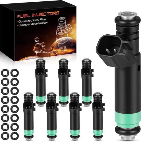 Miniatura 10 de FJ460 4.2L V6 Inyectores de combustible Compatibles con: Ford F150 1999-2003 F150 Heritage 2004, E150 2002-2003, E150 Eonoline/E150 Econoline Club
