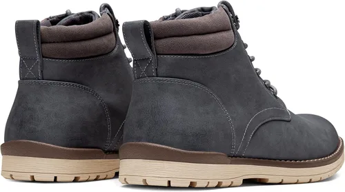 Miniatura 3 de Vostey Botas de senderismo para hombre, impermeables, botas chukka casuales para hombre