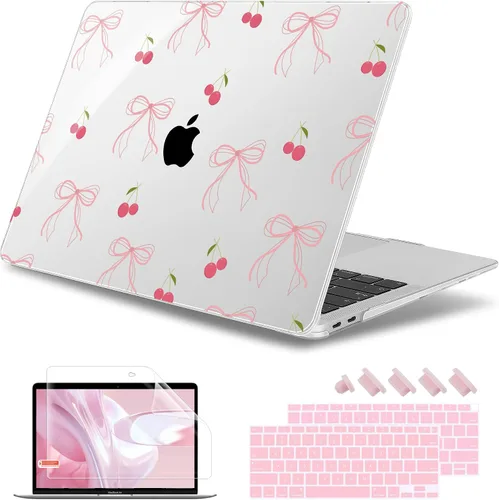 Miniatura 20 de May Chen Funda compatible con MacBook Air de 13 pulgadas 2022 2021, versión 2020-2018 Modelo: M1 A2337 A2179 A1932, carcasa rígida de plástico