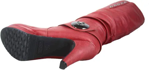 Miniatura 4 de FZ-Win-45 Botas altas de tacón alto con plataforma y cremallera para mujer