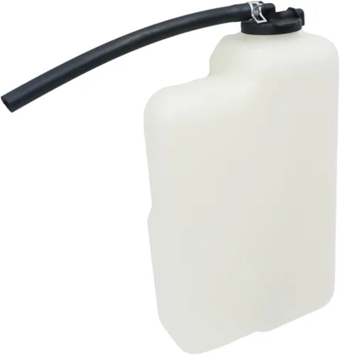 Miniatura 5 de CarPartsDepot Tanque de recuperación de refrigerante del motor Depósito de expansión Depósito de botella con tapa y manguera de plástico compatible